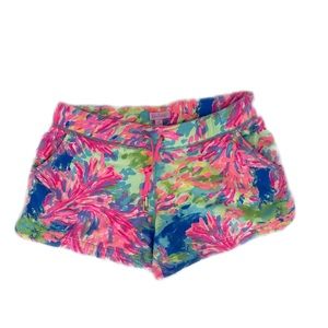 Lilly Pulitzer Vina Shorts Palm Beach Coral Medium